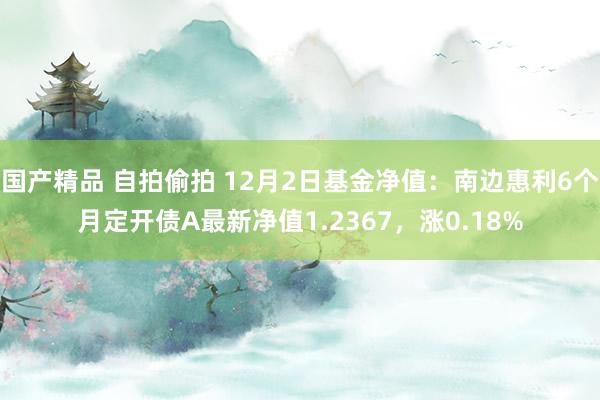 国产精品 自拍偷拍 12月2日基金净值：南边惠利6个月定开债A最新净值1.2367，涨0.18%