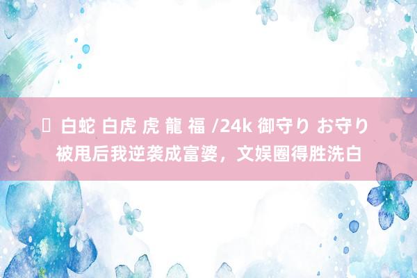 ✨白蛇 白虎 虎 龍 福 /24k 御守り お守り 被甩后我逆袭成富婆，文娱圈得胜洗白