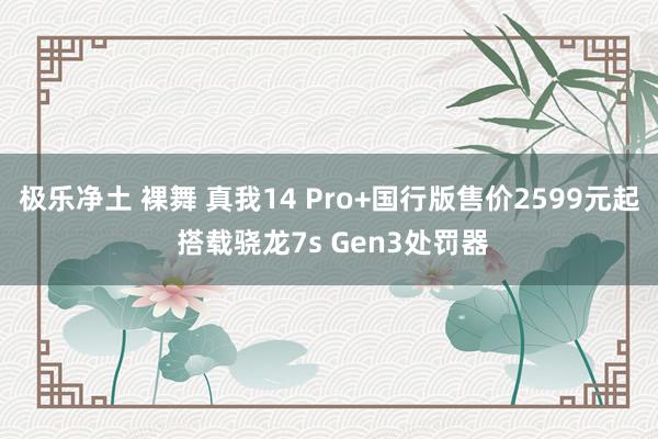 极乐净土 裸舞 真我14 Pro+国行版售价2599元起 搭载骁龙7s Gen3处罚器